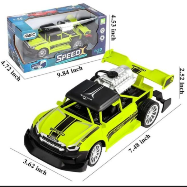 Remote Control Speed X Stunt Spray CarWith Lights And Flame Spray Function