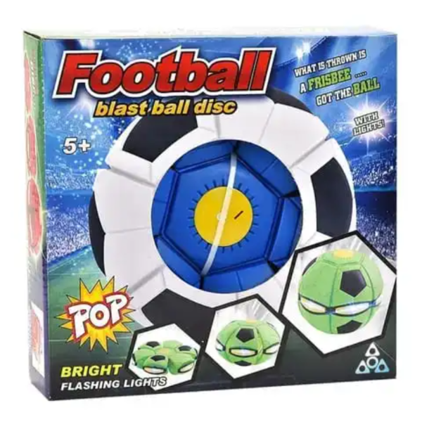 Flying UFO Saucer Ball Training Games Interactive Outdoor Sports Magic Deformation Flat Throw Disc Ball