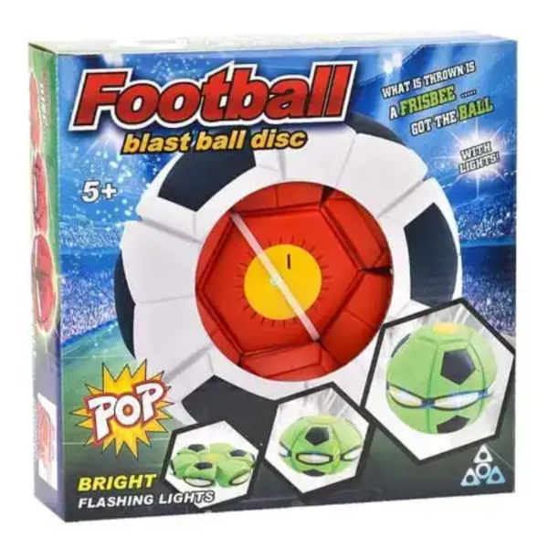 Flying UFO Saucer Ball Training Games Interactive Outdoor Sports Magic Deformation Flat Throw Disc Ball