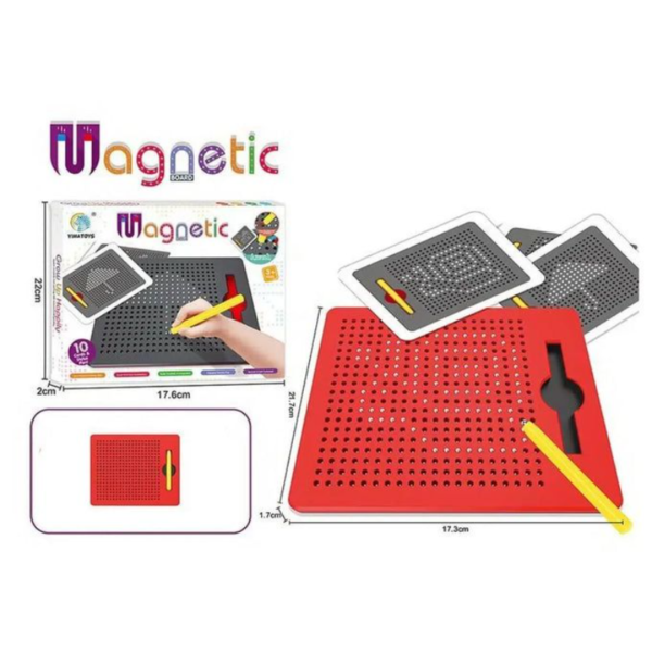 Magnetic Creative Drawing Board Magnetic Pen Magnetic Stylus Creation Kids Portable Drawing Board Montessory Toy