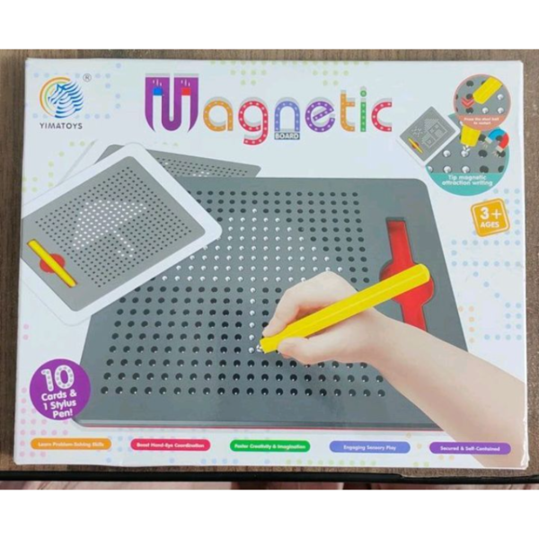 Magnetic Creative Drawing Board Magnetic Pen Magnetic Stylus Creation Kids Portable Drawing Board Montessory Toy