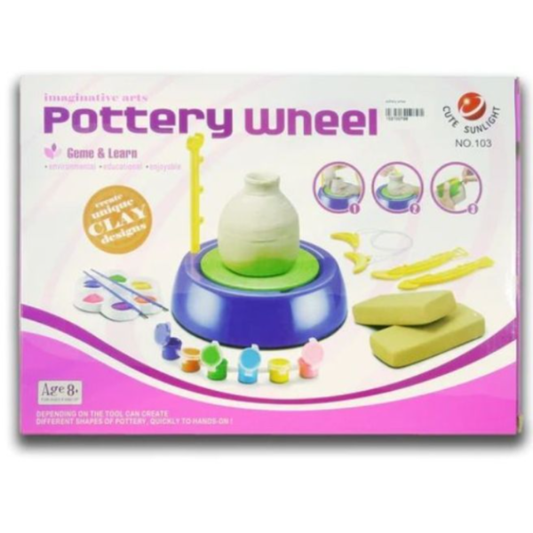 Cute Pottery Wheel Set for Kids