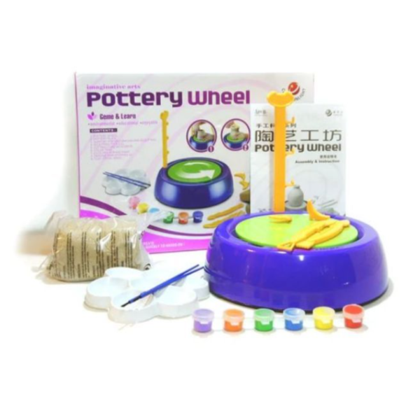 Cute Pottery Wheel Set for Kids