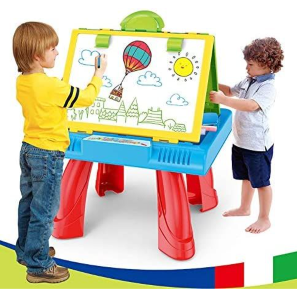 3 in 1 Interactive and Learning Activity Desk For Kids