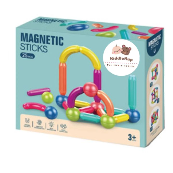 25 pcs Magnetic Stick set- toys for kids