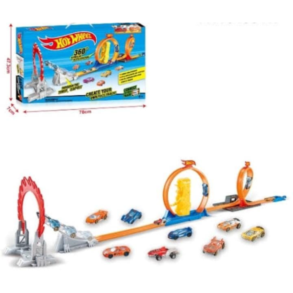 Hot Wheels 360 Degree Annular Acceleration Track