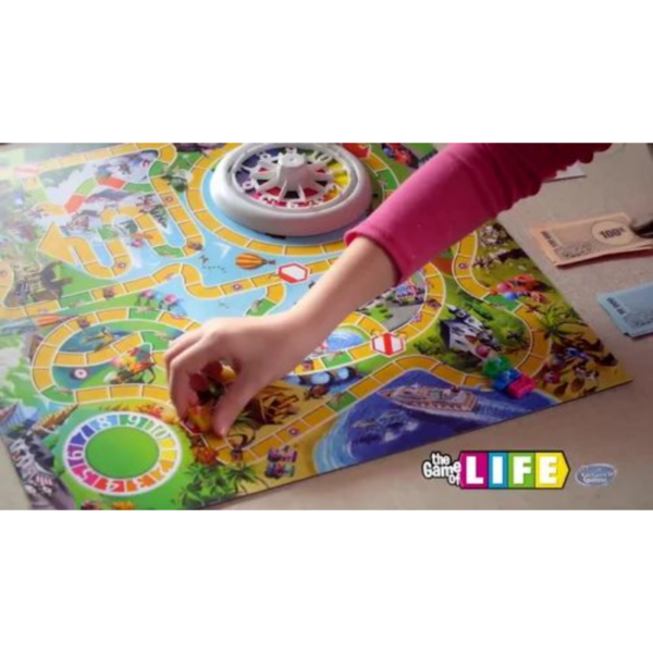 The Game of Life Spin to Win Board Game