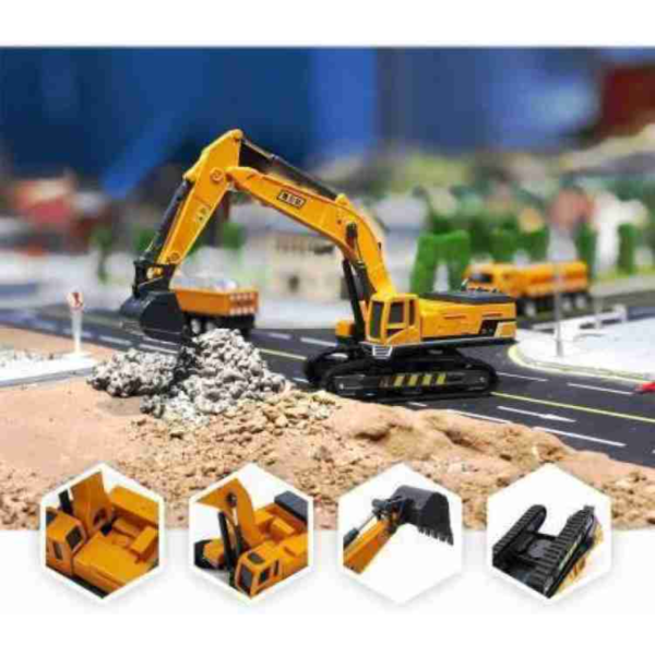 Highly Detailed Excavator &Dumper Truck set-