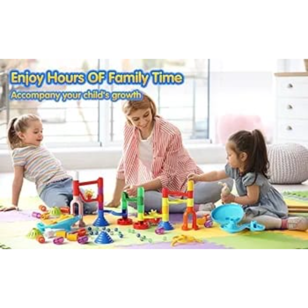 Marble Maze Game Construction Building Toys for Kids