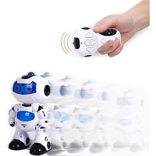 REDEEM RC Toy Agent Bingo Electric Musical and Dancing Intelligent Robot with 3D Lights