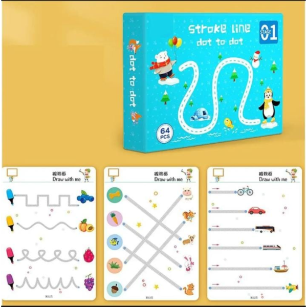 Stroke Line - Dot to Dot Educational Game for Kids