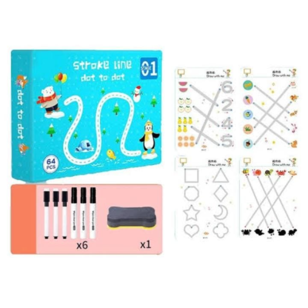 Stroke Line - Dot to Dot Educational Game for Kids