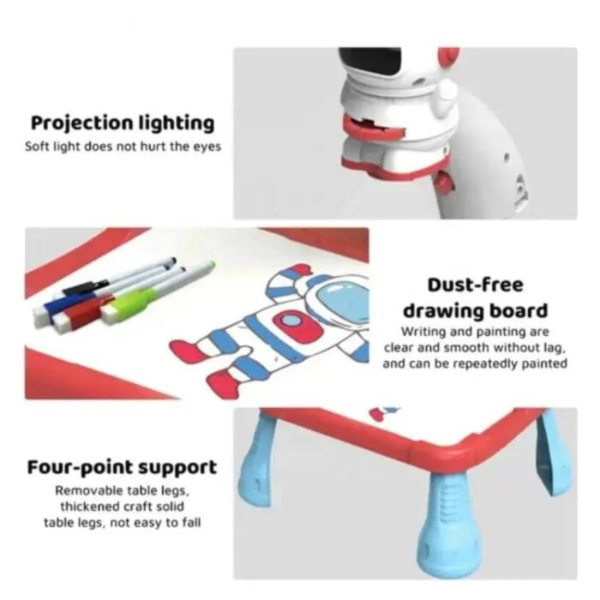 Space Projector Drawing Table: Learn & Draw Among the Stars! (3+)