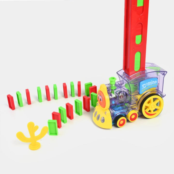 Domino Train With Light And Music Toy For Kids