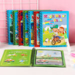 Magic Water Drawing Coloring Book – Mess-Free, Educational & Fun Painting Toy for Kids